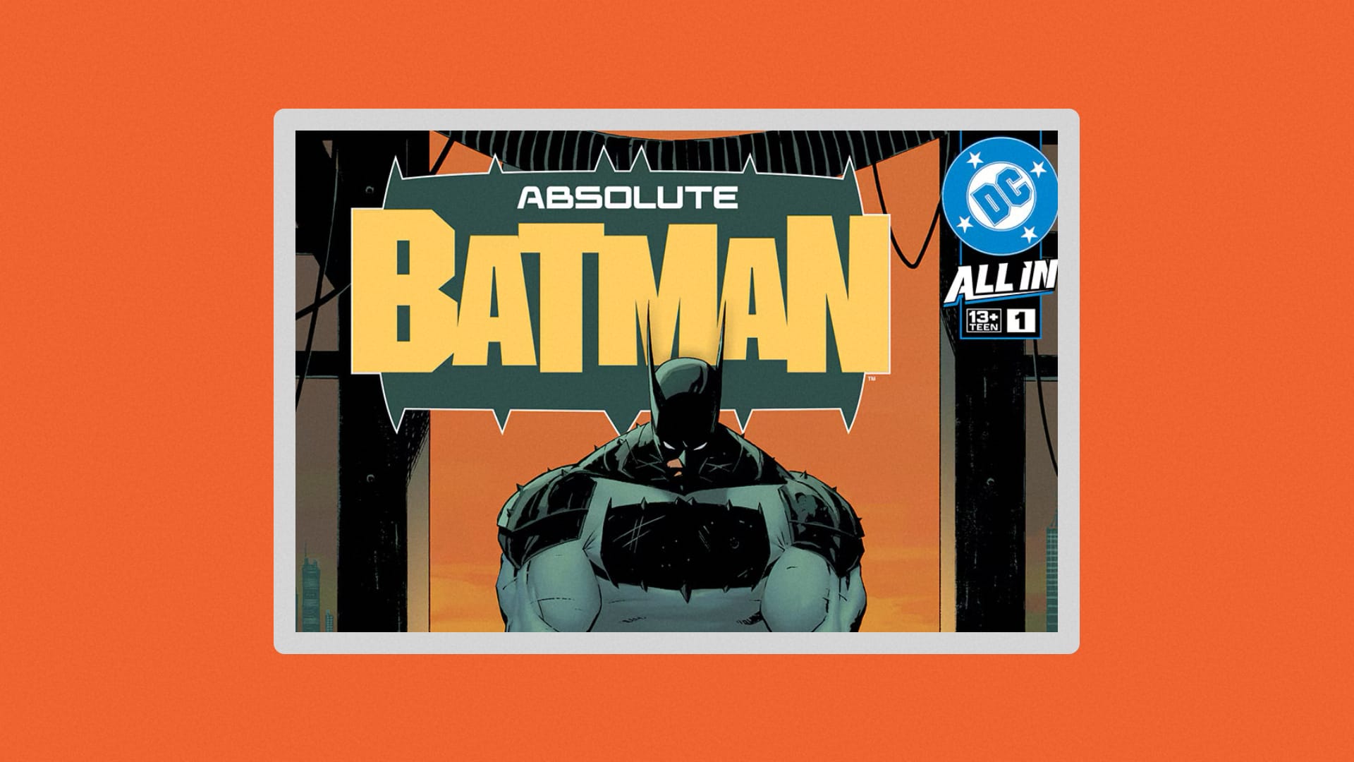 Absolute batman #1 cover art