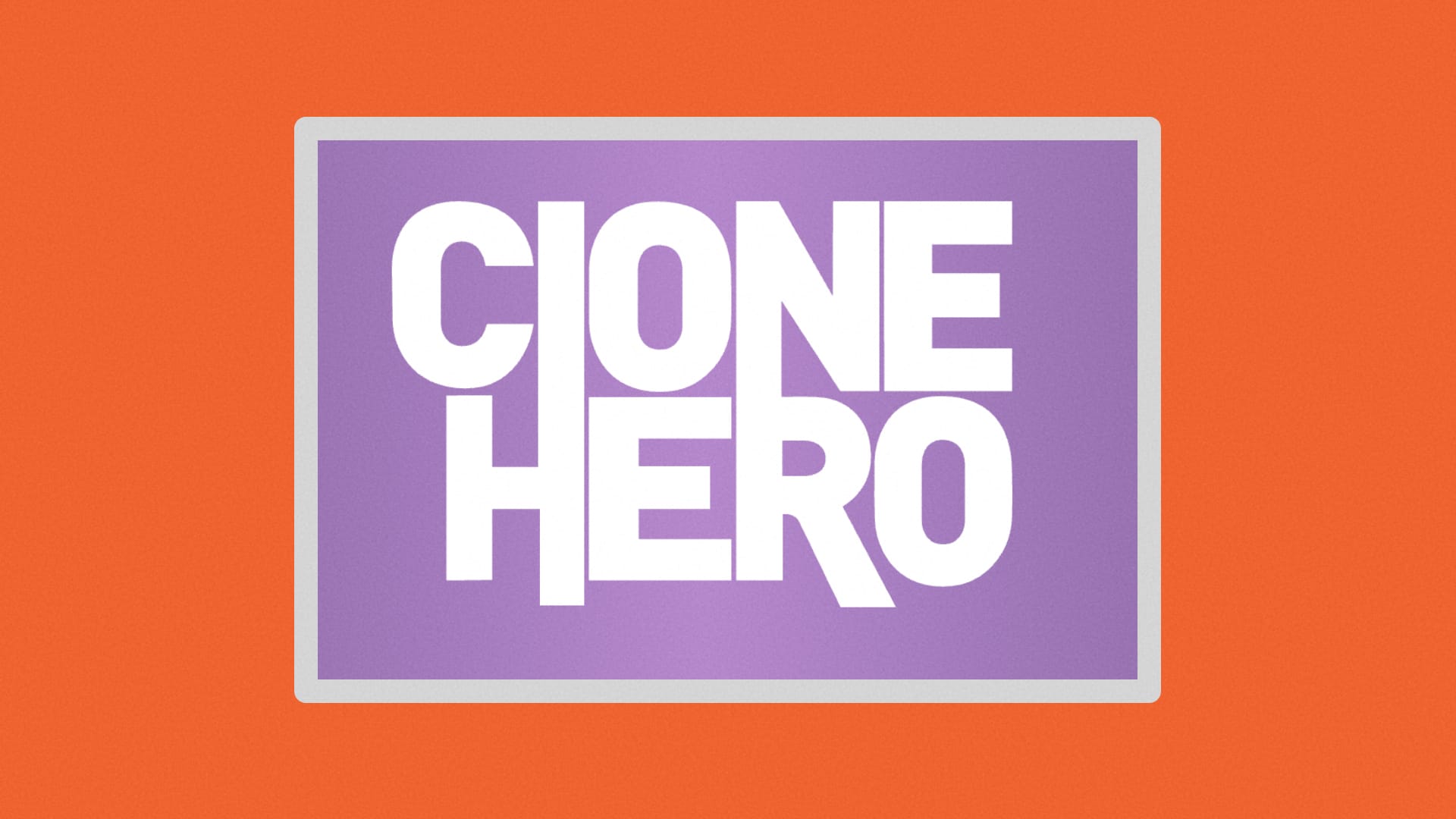 Clone Hero logo on a purple background.